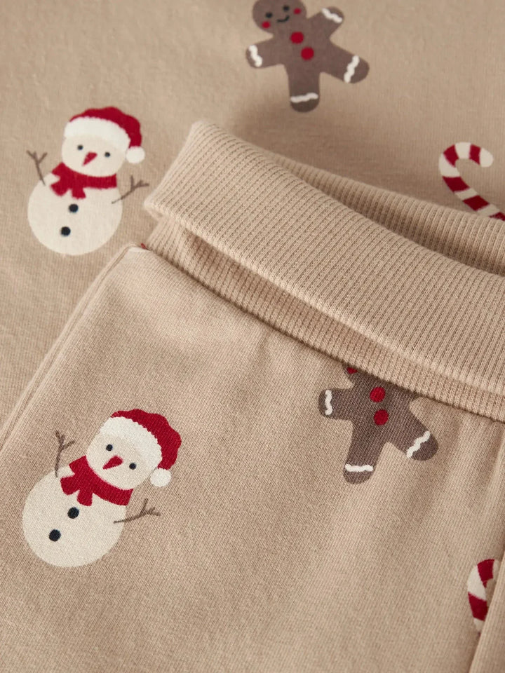 Name It - Nbnruller Sweat Pant - 5070722 Sesame Bukser 