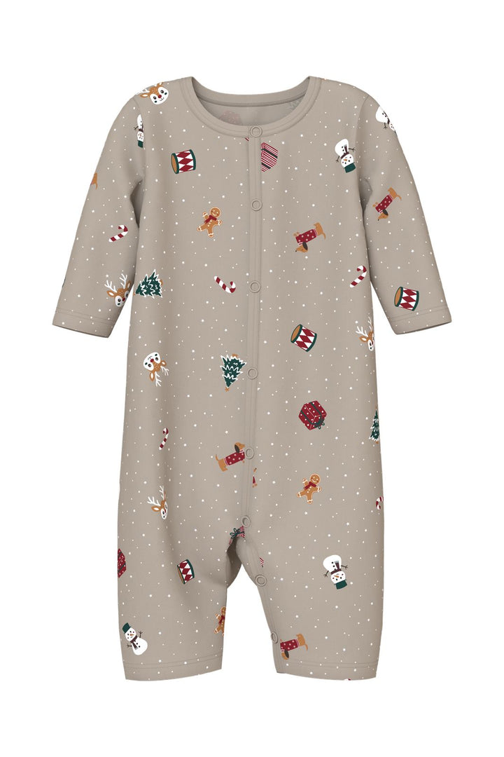 Name It - Nbnvismas Ls Nightsuit - 5160355 Pure Cashmere Christmas