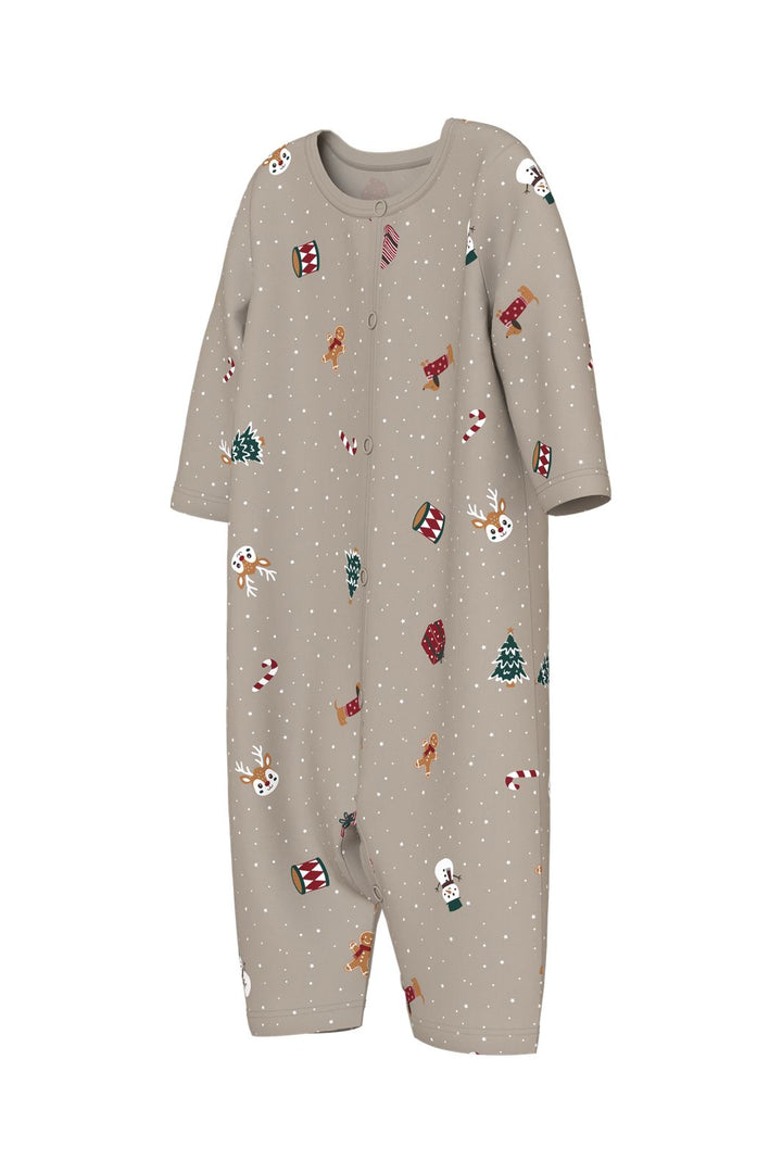 Name It - Nbnvismas Ls Nightsuit - 5160355 Pure Cashmere Christmas
