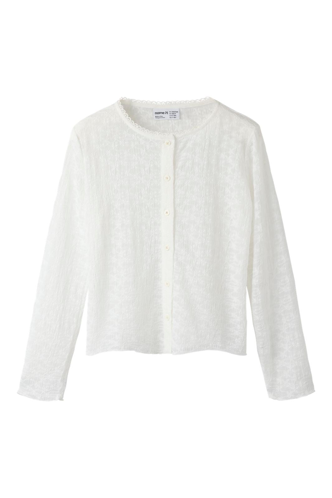 Name It - Nkffrinna Ls Card - 5129945 Bright White