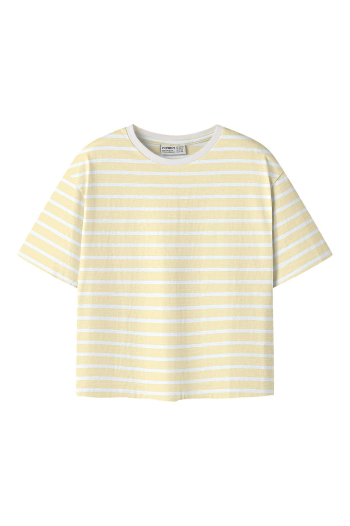 Name It - Nkfjalena Ss Rlx Top - 5013960 Pear Sorbet