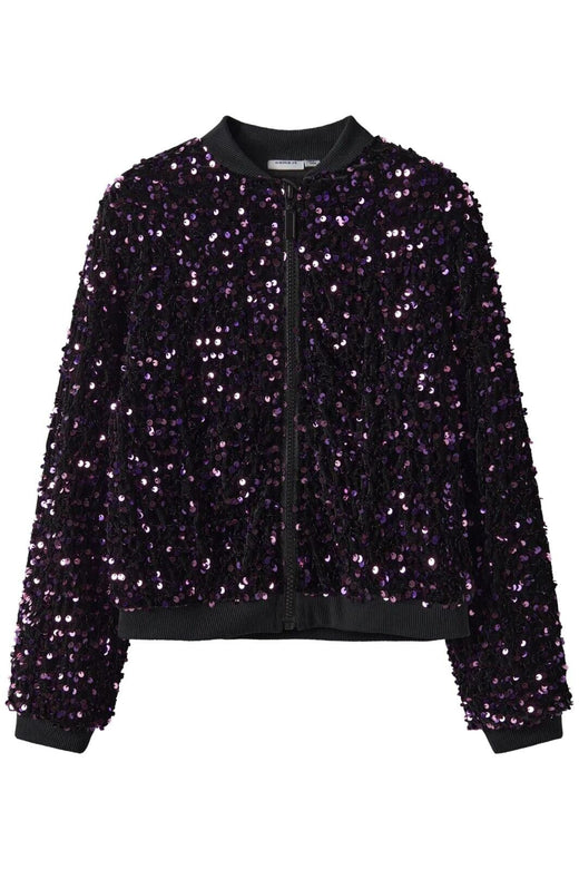Name It - Nkfrunica Ls Bomber - 4883499 Byzantium Jakker 