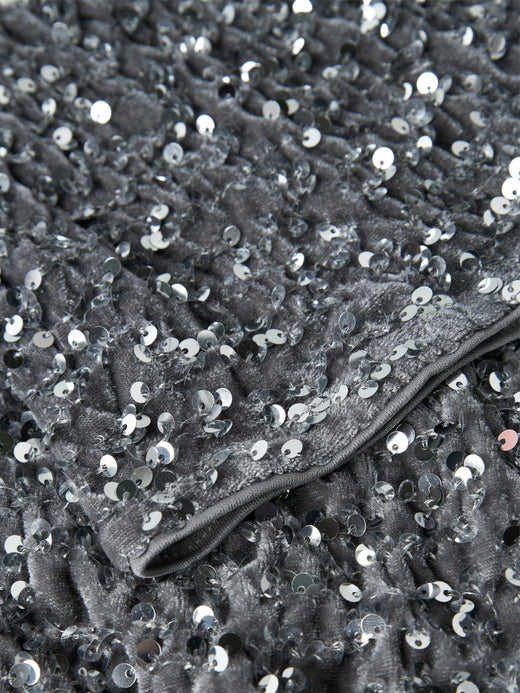 Name It - Nkfrunica Short Spencer - 4898530 Lava Smoke Kjoler 