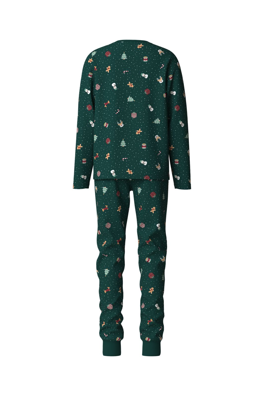 Name It - Nknvismas Ls Nightset - 5129026 Botanical Garden Christmas