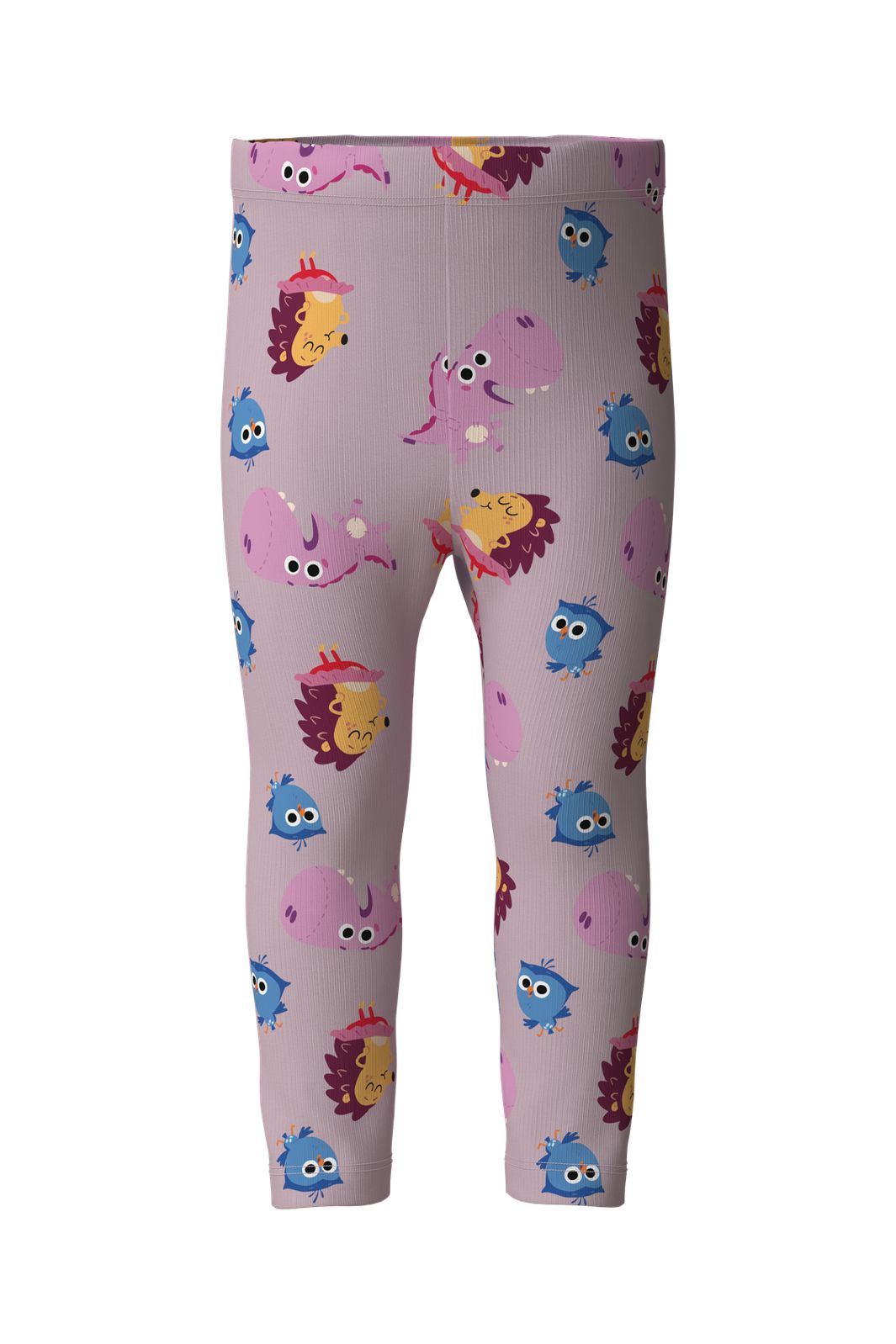 Name It - Nmfabesa Borste Slim Legging Dr - 5198082 Cradle Pink