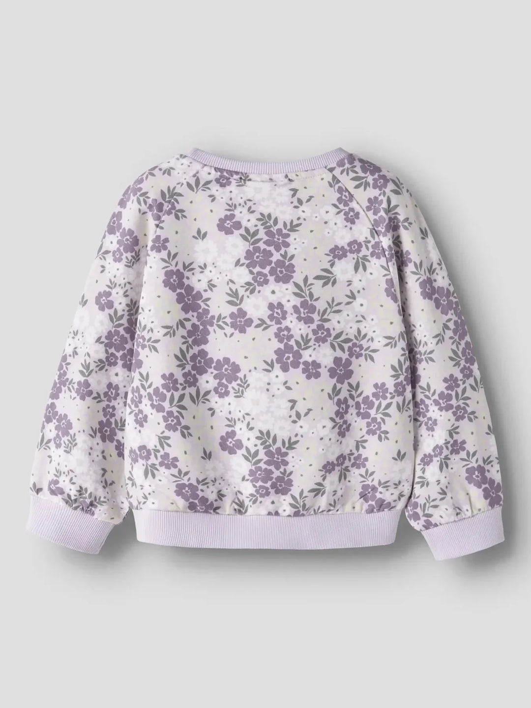 Name It - Nmfdartia Ls Nreg Sweat - 4956473 Lavender Fog Sweatshirts 
