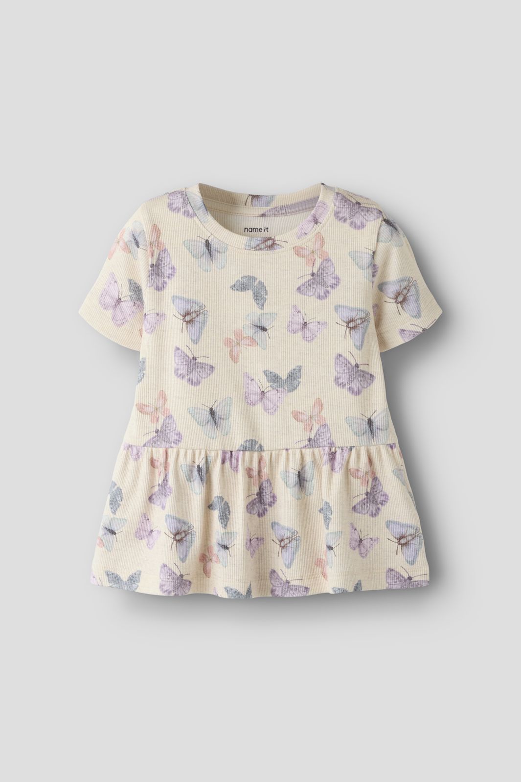 Name It - Nmffilua Ss Top - 5109193 Peyote Melange