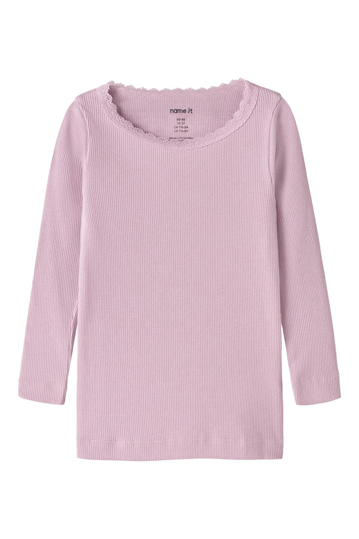 Name It - Nmfkab Ls Top - 4976205 Fragrant Lilac