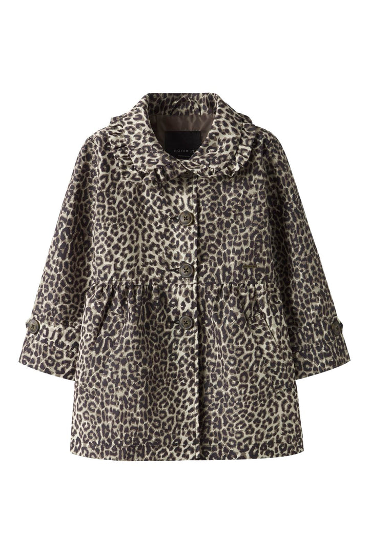 Name It - Nmfmadelin Trench Coat - 4904014 Birch