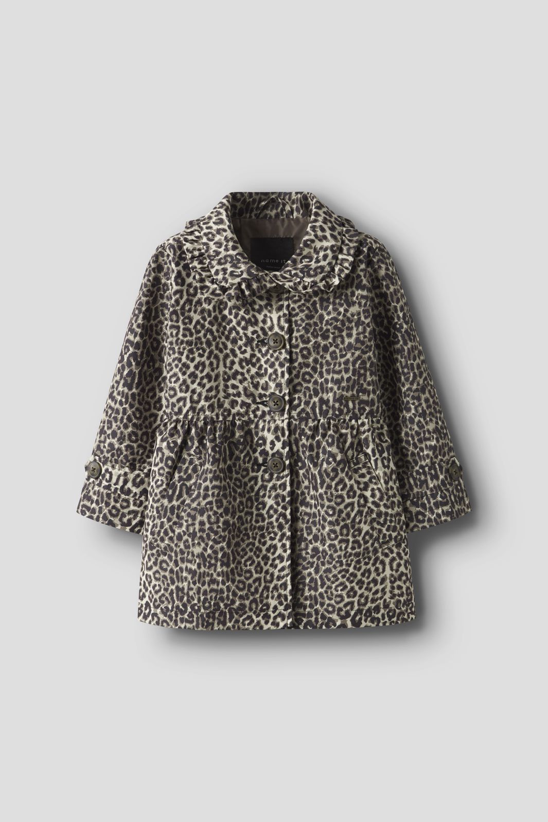 Name It - Nmfmadelin Trench Coat - 4904014 Birch