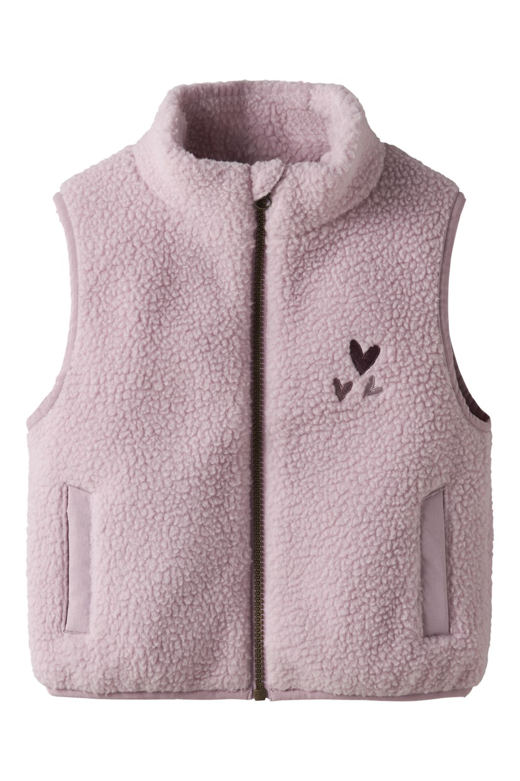 Name It - Nmfmall Sherpa Vest - 4893086 Keepsake Lilac