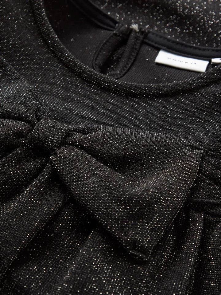 Name It - Nmfroisin M Ls Dress - 4874539 Black Kjoler 