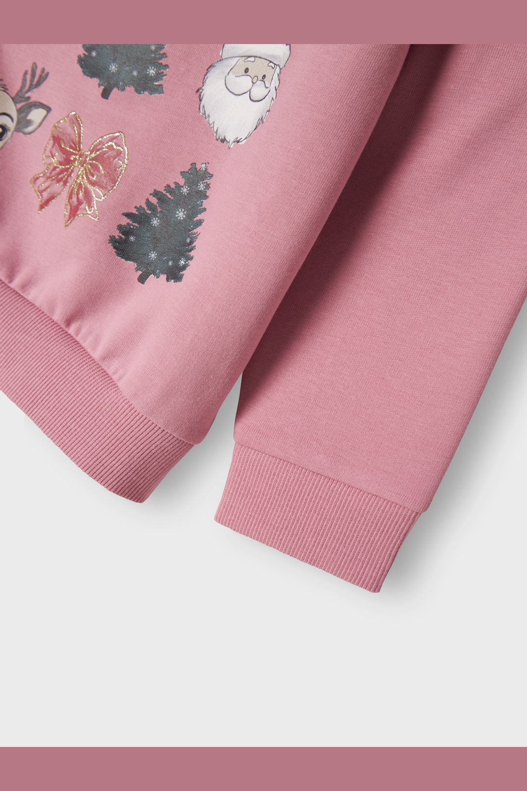 Name It - Nmfromia Ls Nreg Sweat Box - 4846030 Wild Rose