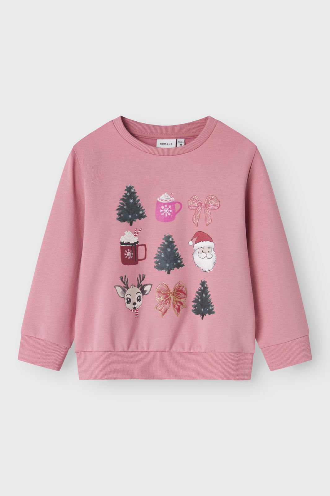 Name It - Nmfromia Ls Nreg Sweat Box - 4846030 Wild Rose