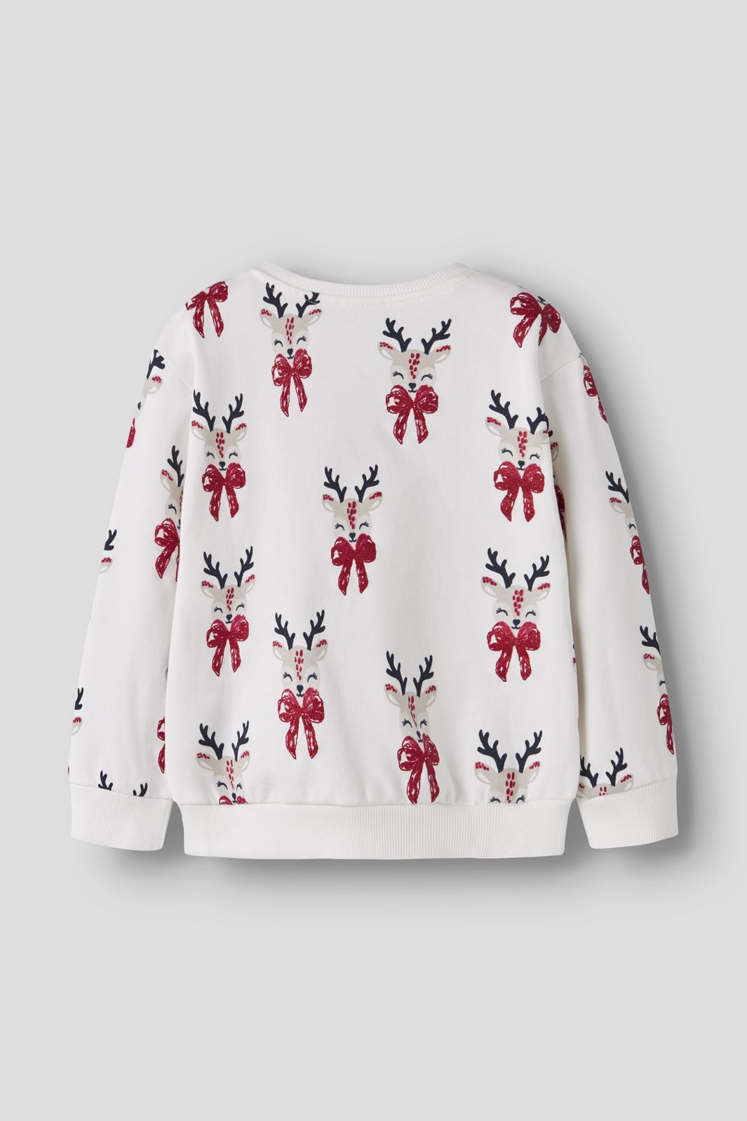 Name It - Nmfromia Ls Nreg Sweat Box - 4915044 Cloud Dancer