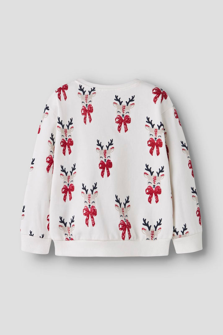 Name It - Nmfromia Ls Nreg Sweat Box - 4915044 Cloud Dancer