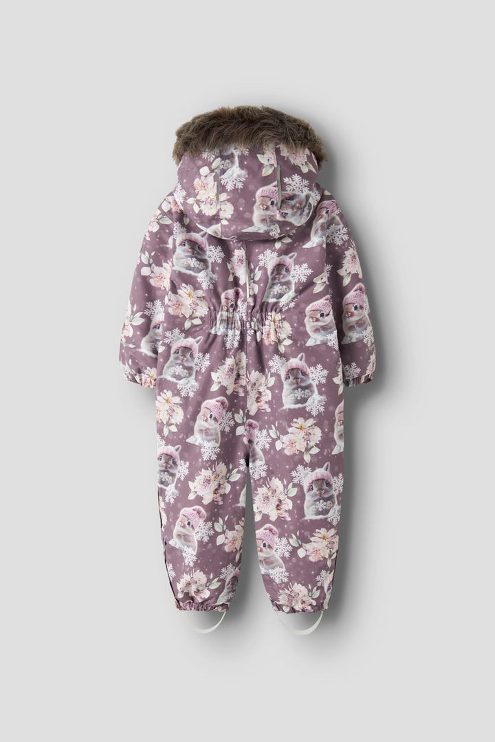 Name It - Nmfsnow10 Suit - 5127973 Grape Shake Snow Bunny