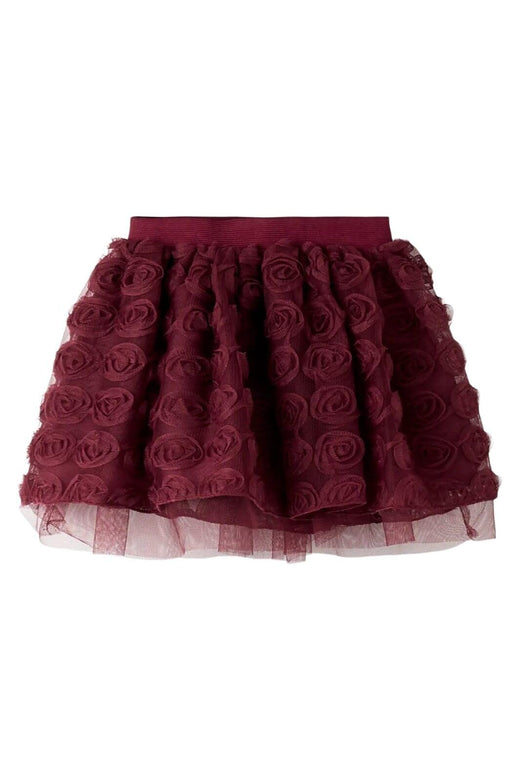 Name It - Nmfsykia Tulle Skirt - 4888974 Burgundy Nederdele 