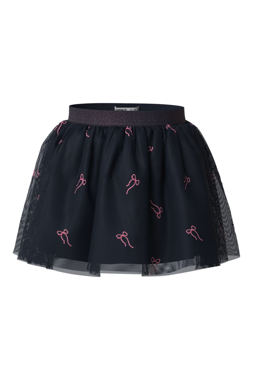 Name It - Nmfveross Tulle Skirt - 5166299 Navy Blazer Bow