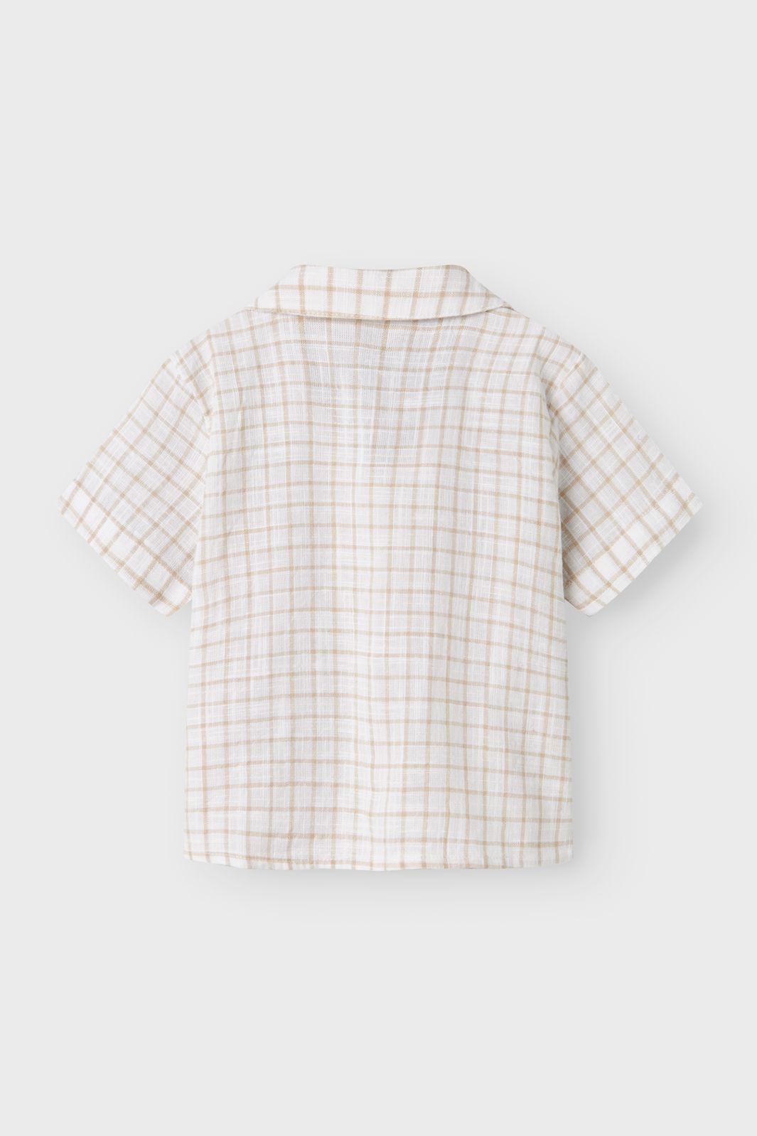 Name It - Nmmhalom Nreg Ss Shirt Box - 4751424 Bright White