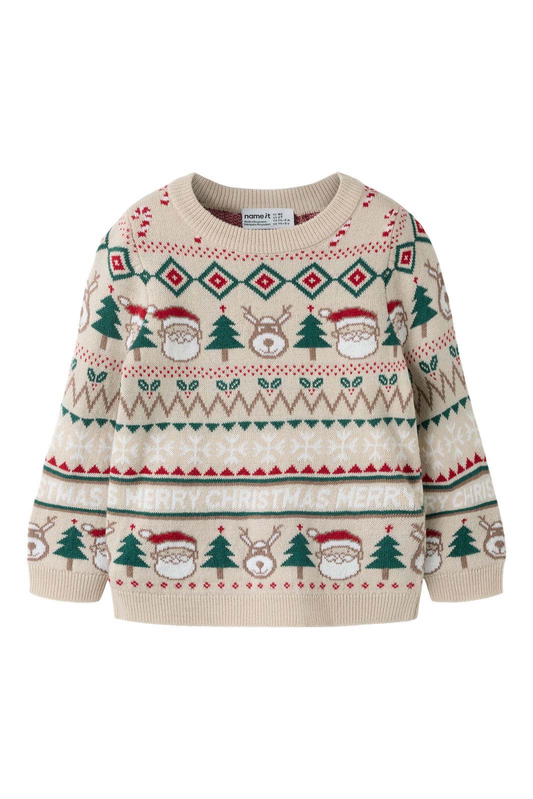 Name It - Nmnralkos Ls Knit - 5161616 Peyote