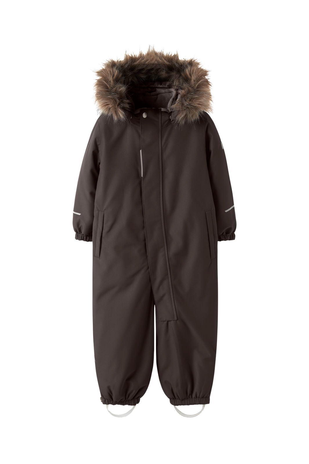 Name It - Nmnsnow10 Suit Solid - 5064815 Seal Brown