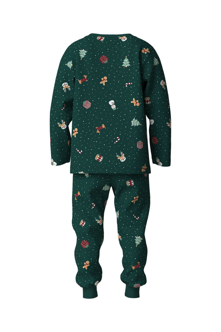 Name It - Nmnvismas Ls Nightset - 5129023 Botanical Garden Christmas