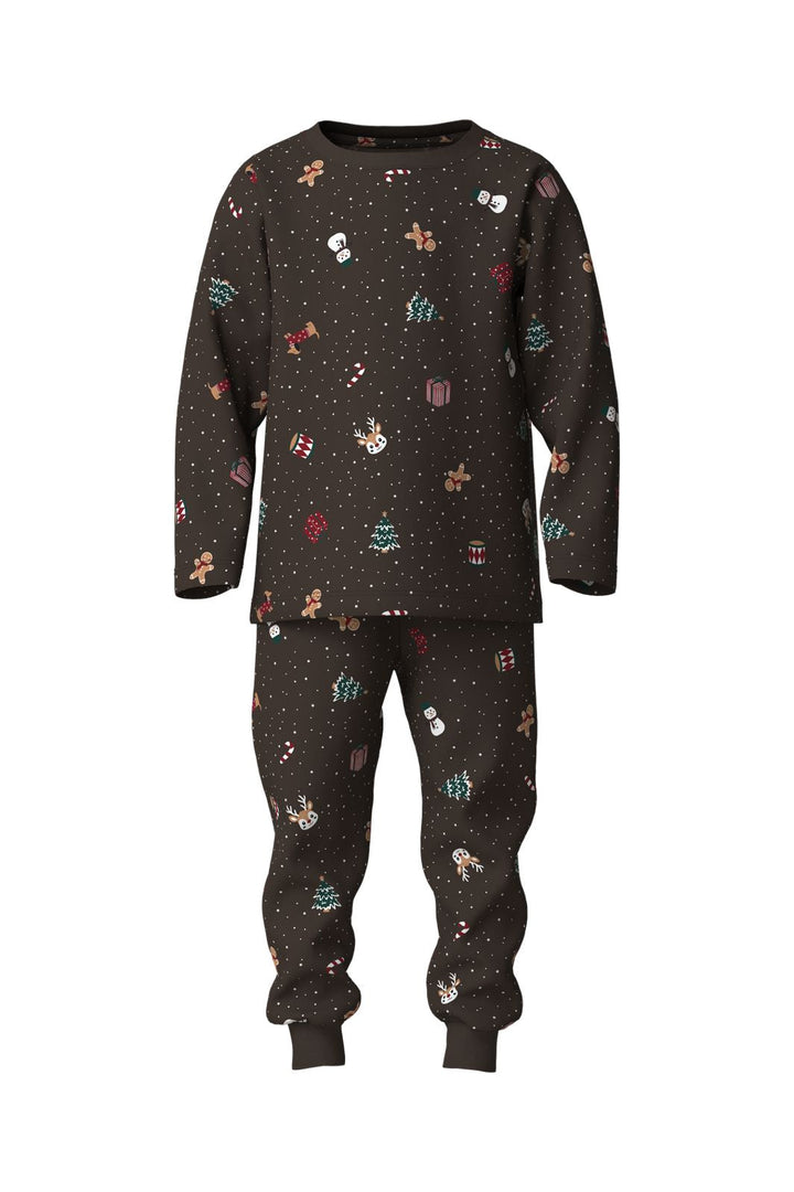 Name It - Nmnvismas Ls Nightset - 5135216 Delicioso Christmas