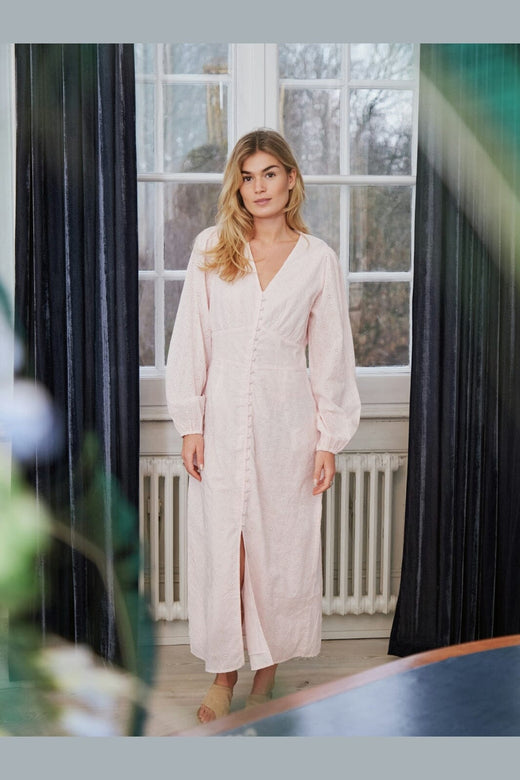 Neo Noir - Alto Embroidery Dress 166017 - 754 - Light Pink