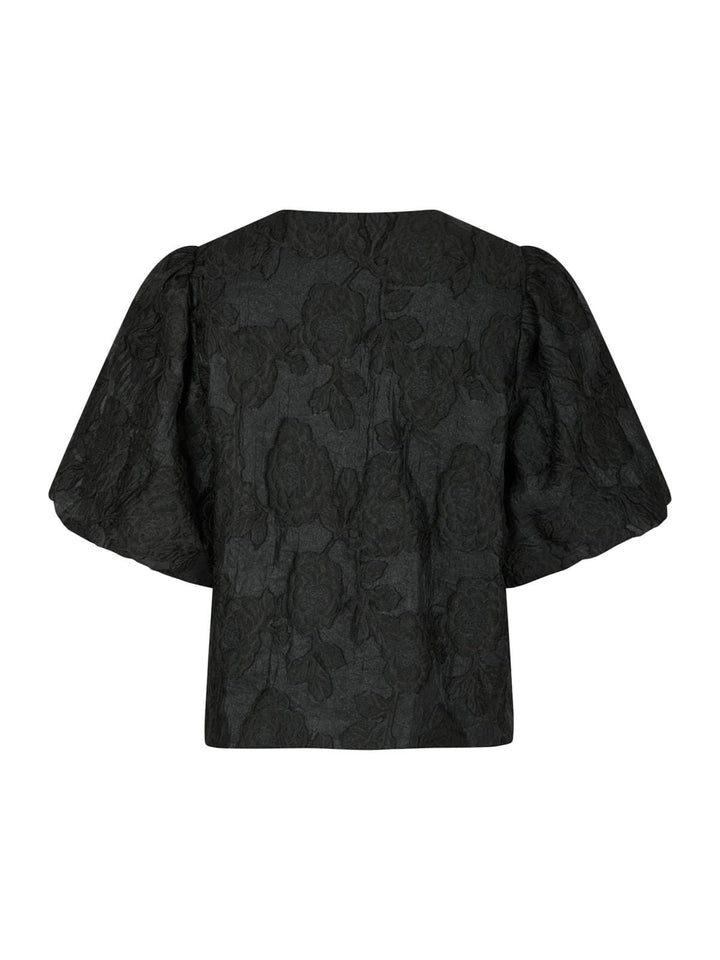 Neo Noir - Aska Jacquard Blouse - Black