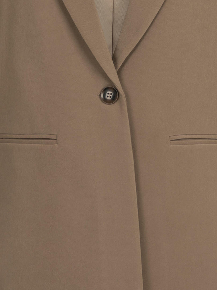 Neo Noir - Avery Suit Blazer - Dusty Brown