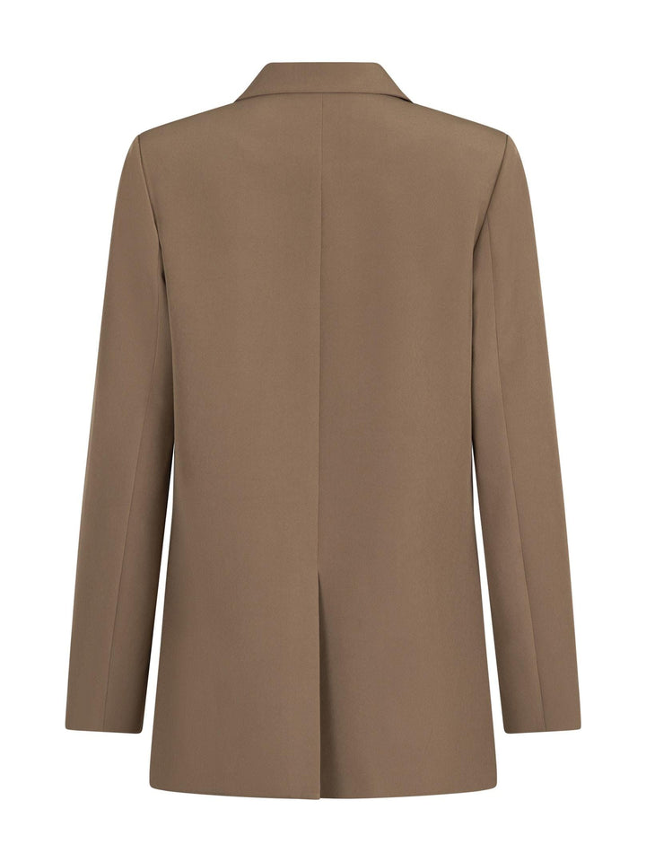 Neo Noir - Avery Suit Blazer - Dusty Brown