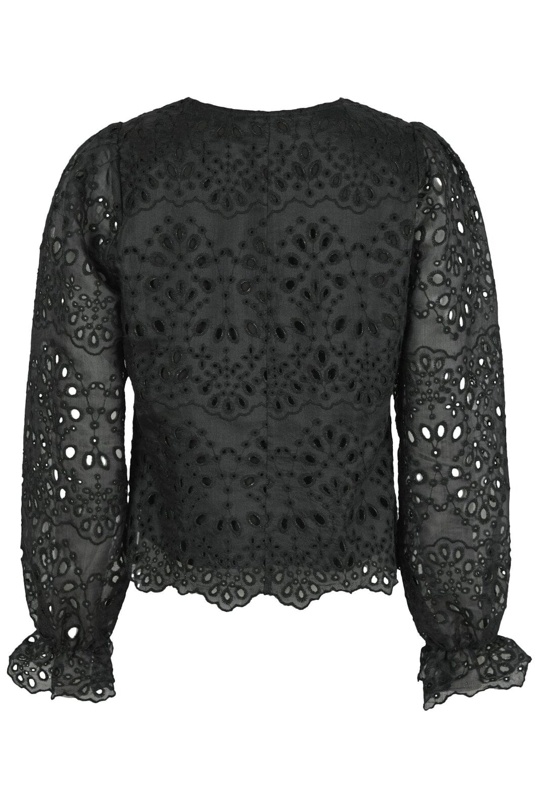 Neo Noir - Candice Embroidery Blouse 163848 - Black