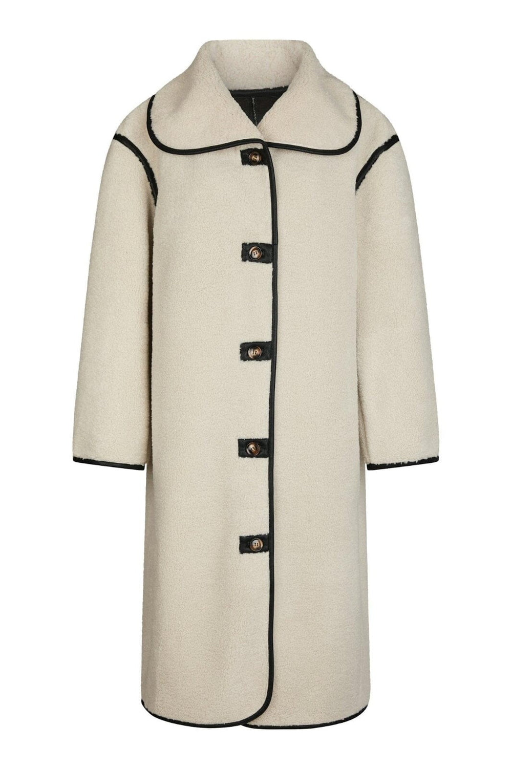 Neo Noir - Carmen Teddy Coat 164852 - 124 - Ivory