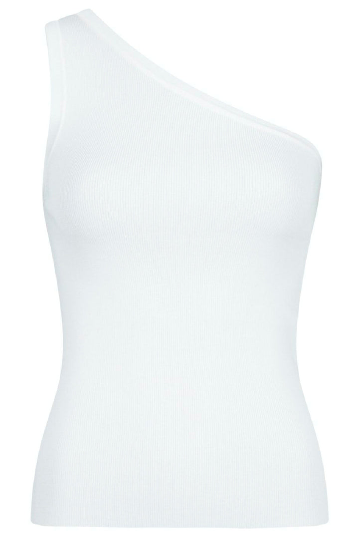 Neo Noir - Clementine Knitted Top - White