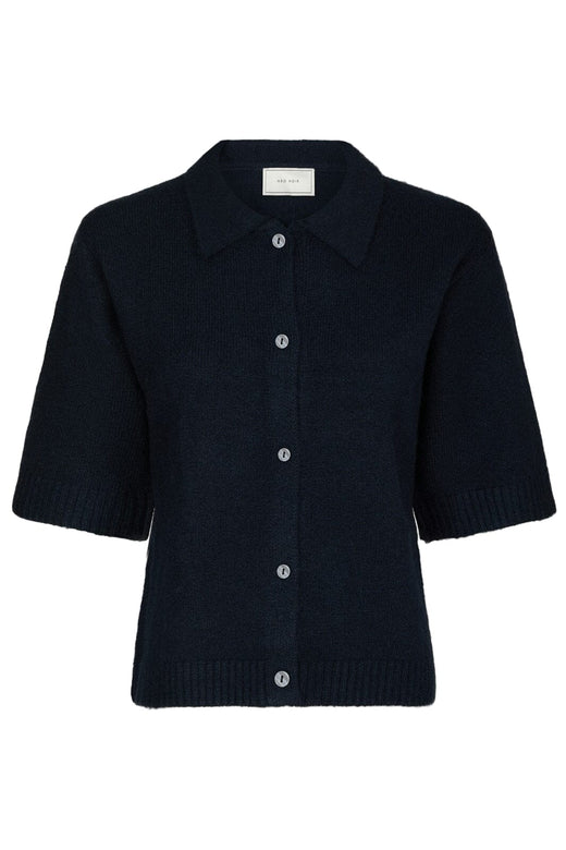 Neo Noir - Cunna Knit Blouse 166251 - 141 - Navy