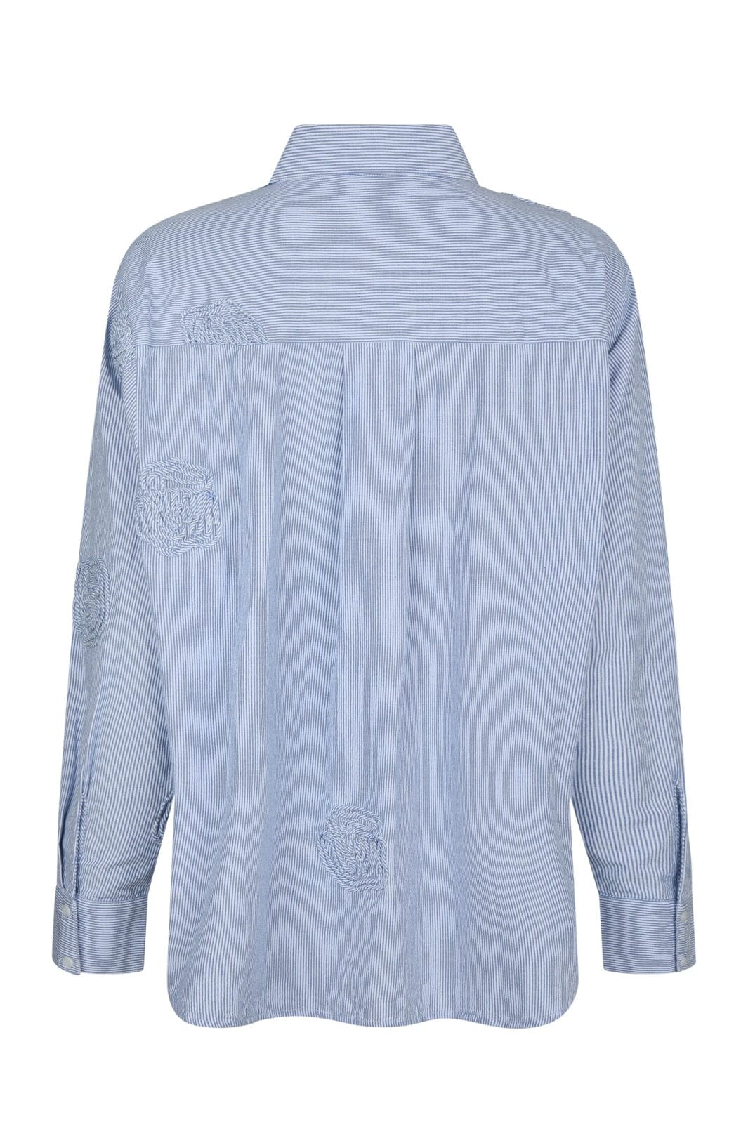 Neo Noir - Dalma Dori Mini Stripe Shirt 167460 - 140 - Blue