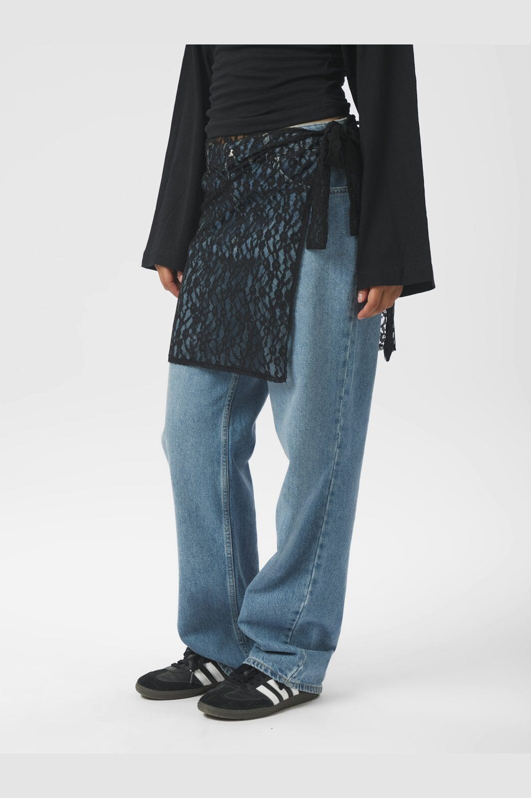 Neo Noir - Diffana Wrap Skirt 166872 - 100 - Black