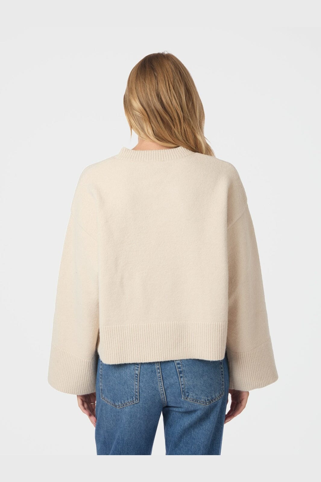 Neo Noir - Dova Knit Blouse 164912 - 124 - Ivory