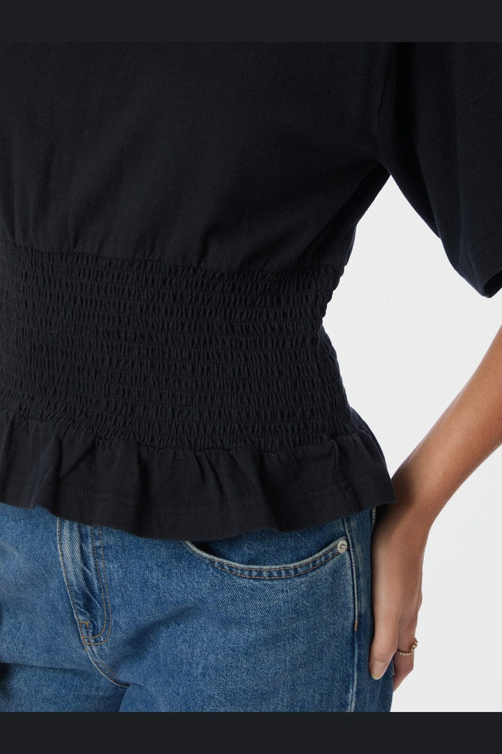Neo Noir - Dray Boxy Smock Tee 165720 - 141 - Navy