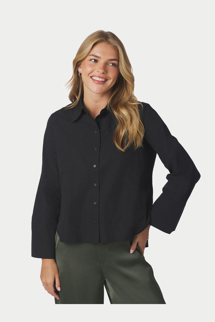 Neo Noir - Drew Shirt 157056 - 100 - Black