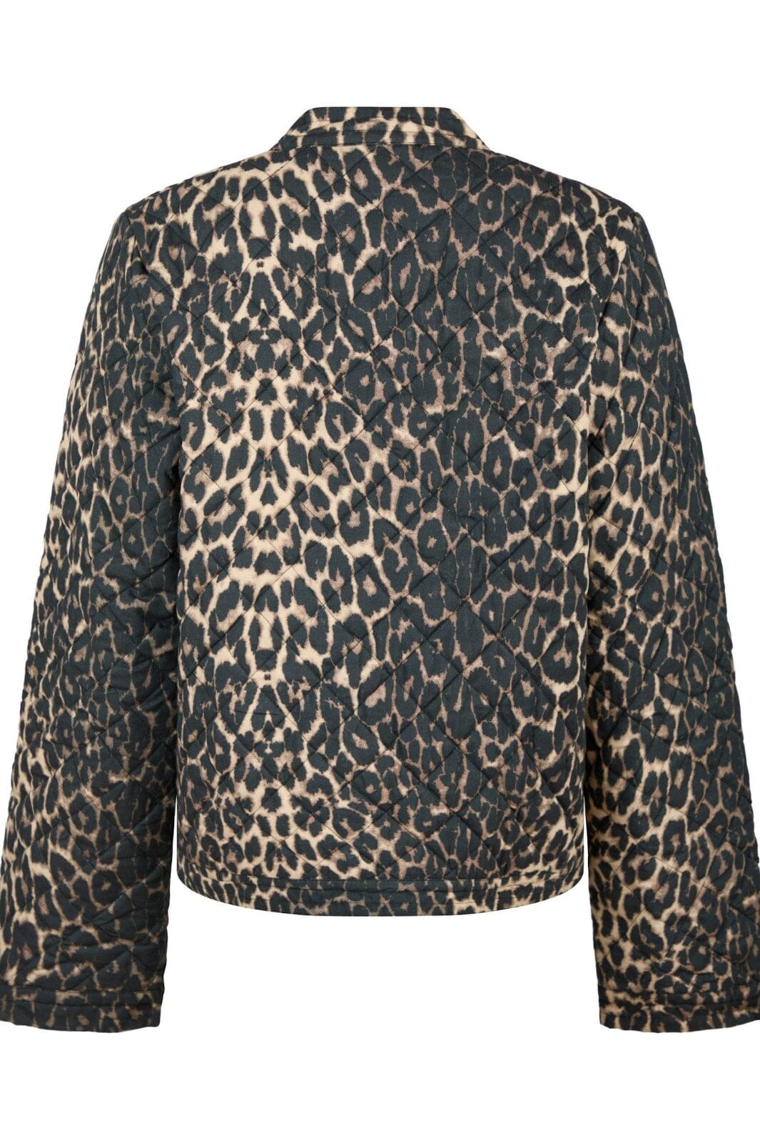 Neo Noir - Dubbie Leo Quilt Jacket - Leopard