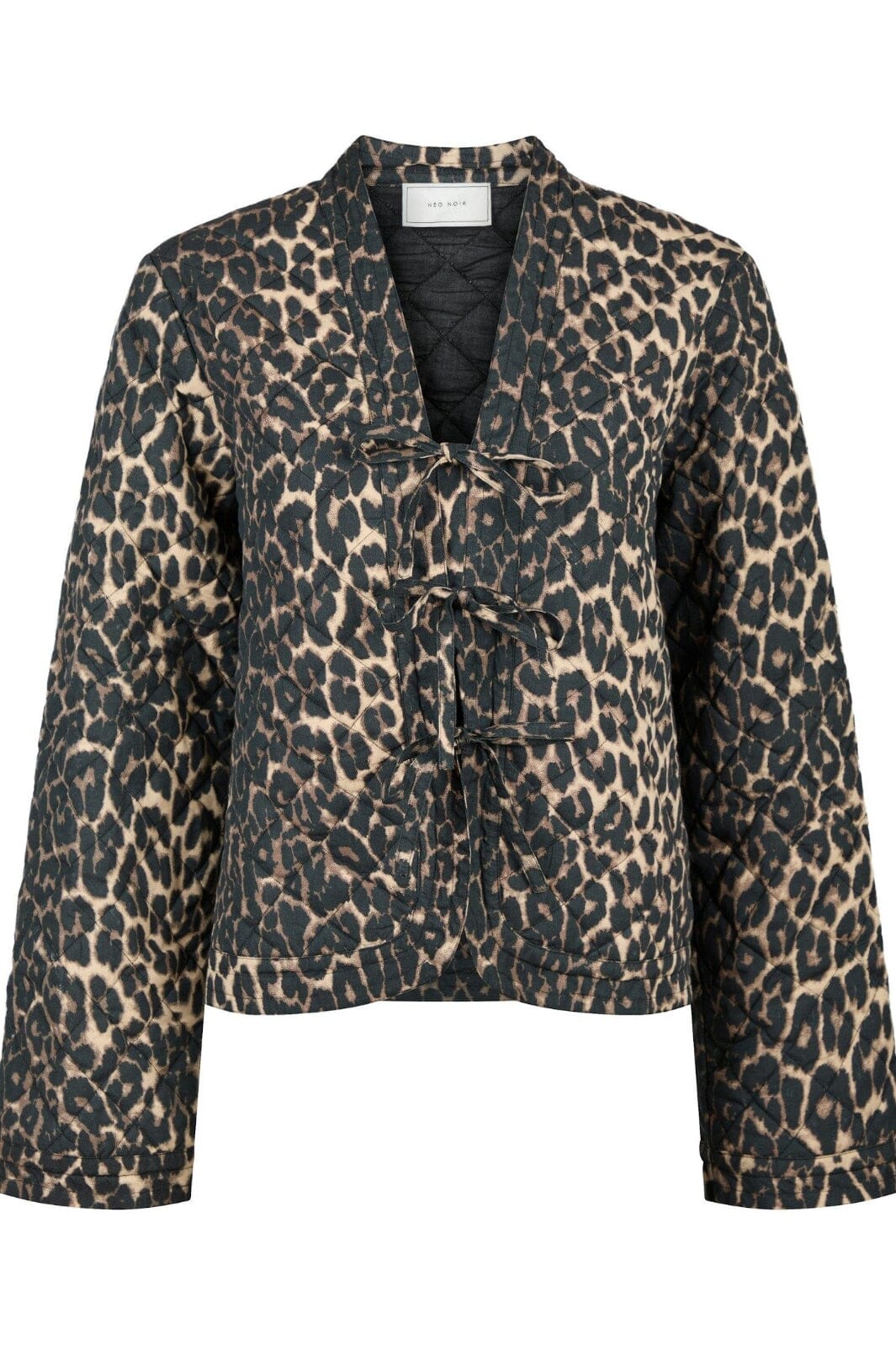 Neo Noir - Dubbie Leo Quilt Jacket - Leopard