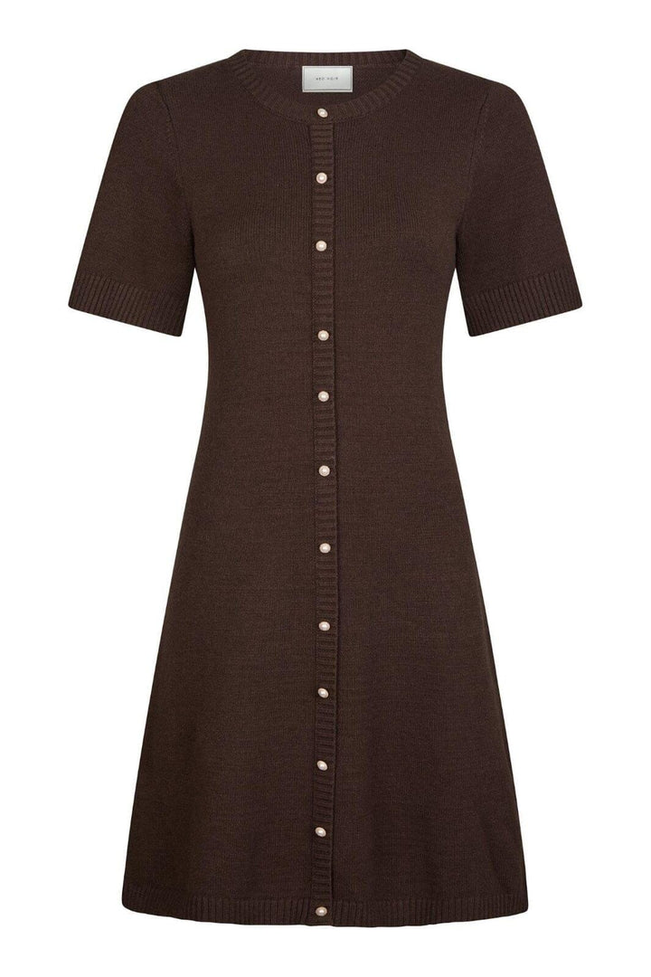 Neo Noir - Elise Knit Dress 163646 - 210 - Brown