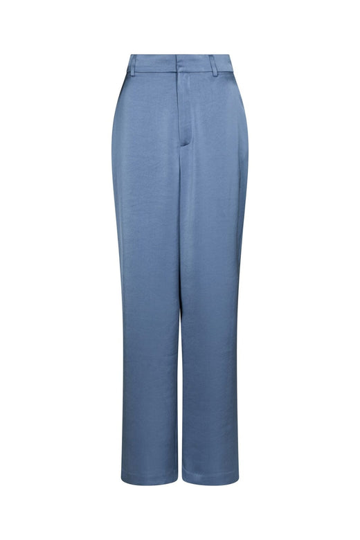 Neo Noir - Emmett Heavy Sateen Pants 164136 - 407 - Smoke Blue