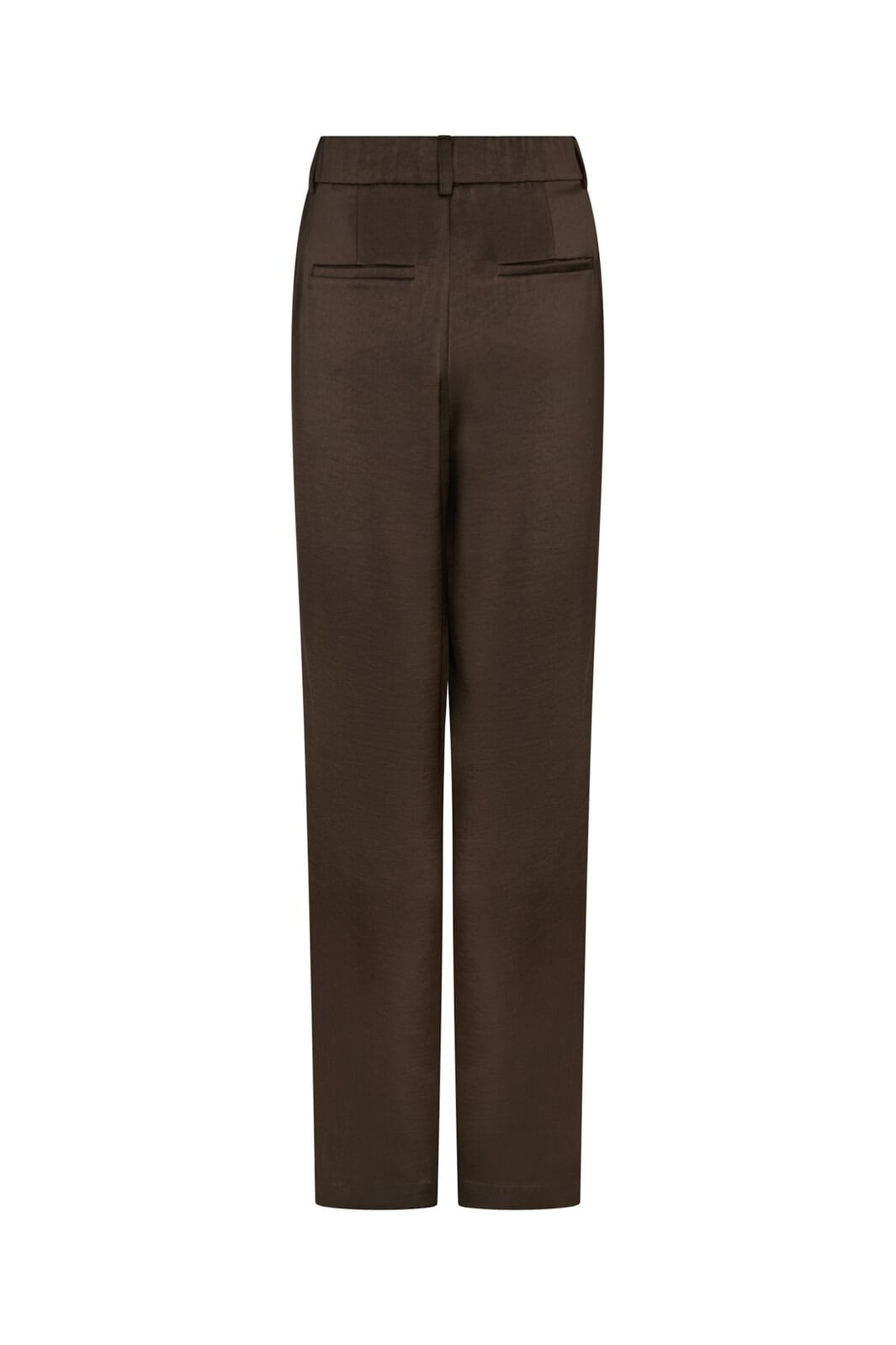 Neo Noir - Emmett Heavy Sateen Pants 164136 - 676 - Dark Brown