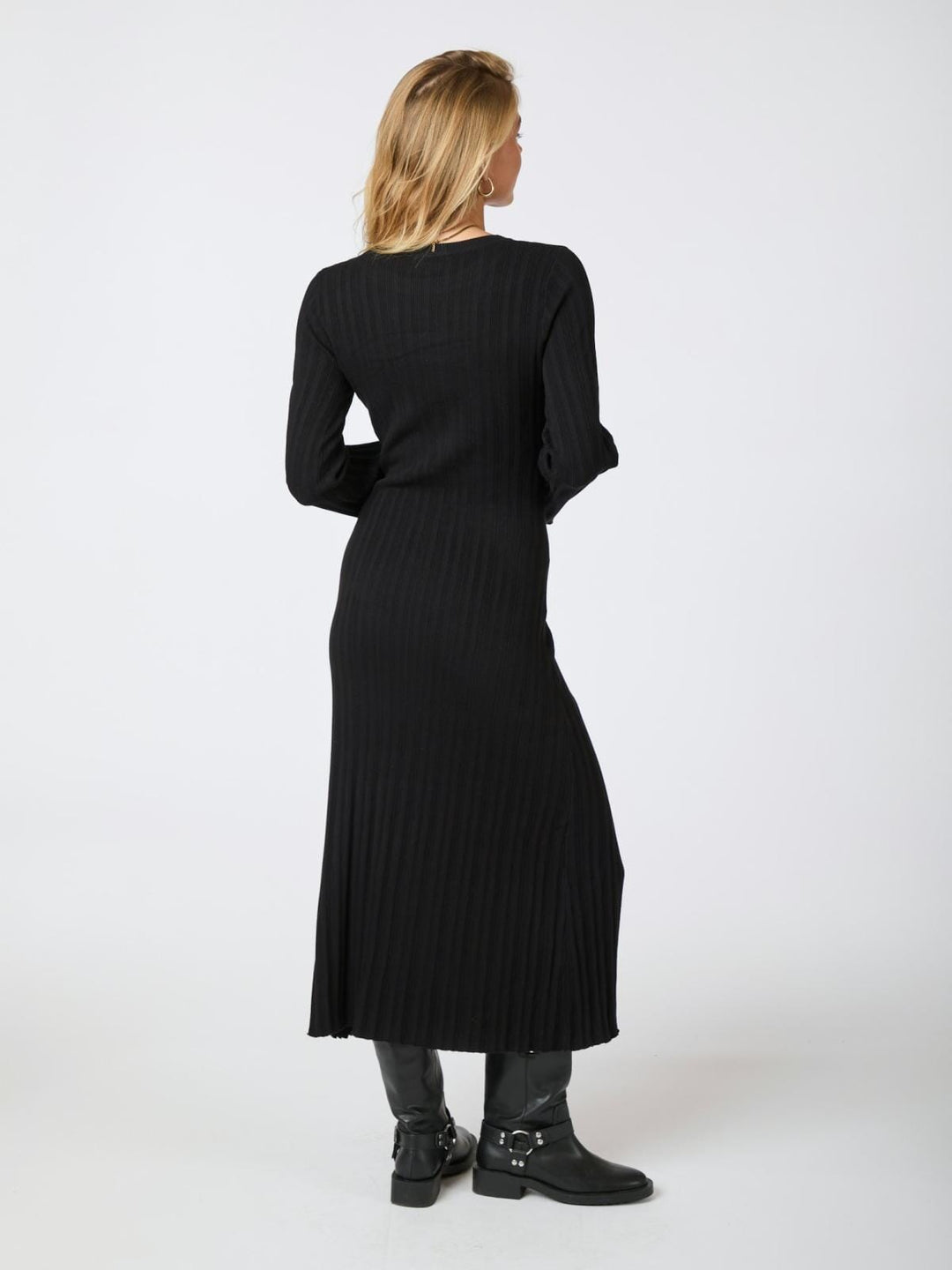 Neo Noir - Eris Knit Dress - Black