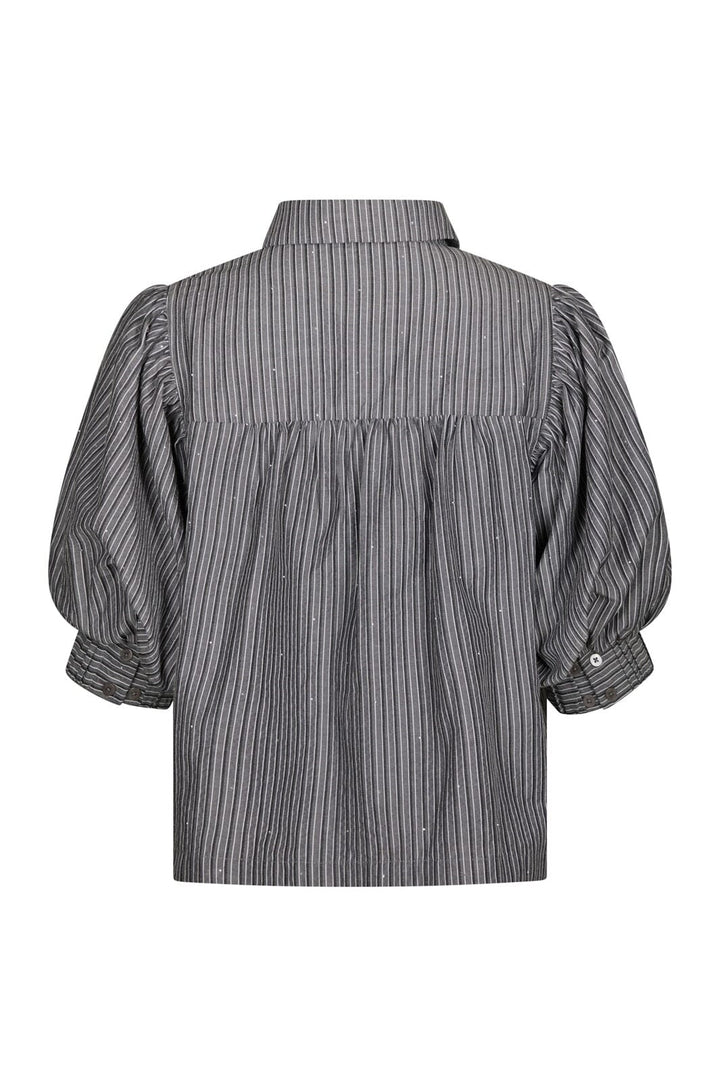 Neo Noir - Etta Stripe B Shirt 169544 - 104 - Dark Grey