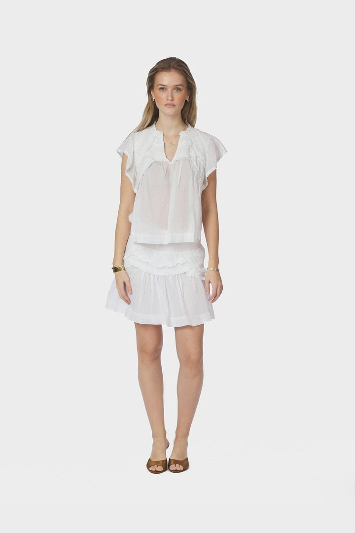 Neo Noir - Fayler S Voile Top 169327 - 120 - White