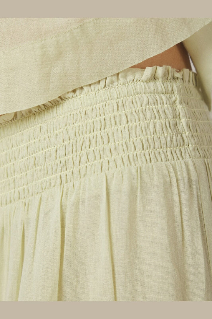 Neo Noir - Felicia S Voile Skirt 161872 - 236 - Pistachio